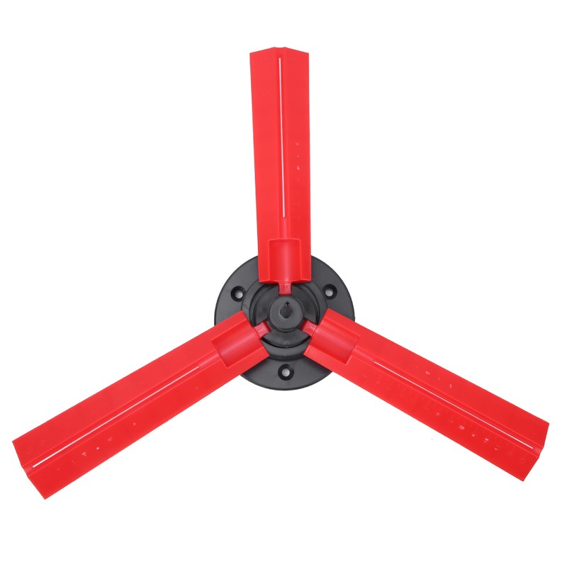 ABS Plastic Portable Column Shape DIY Archery Arrow Fletching Jig