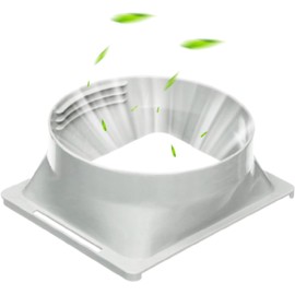 Klimaanlage Schlauch Adapter, Klimaanlage Abluftschlauch Adapter, Schlauchverbinder Klimaanlage Schlauchanschluss, Abluftschlauch Verbinder 150mm für Tragbare Klimaanlagen Entlüftungsschlauch