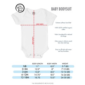 The Spunky Stork Baby Boy Girl Read to Me Bookworm Nerd Book Organic Bodysuit (6-12M) White