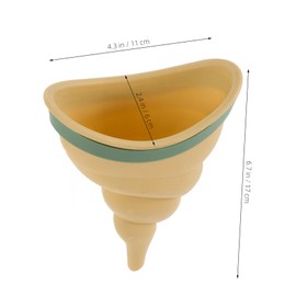 BESPORTBLE Female Urinal for Travel Portable Standing Pee Cup Camping Supplies Easy to Clean Reusable Compact Design