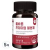 Right Health Food Premium Iron Supplement, 90 Tablets, 5 Pieces / 올바른건강식품 프리미엄 철분제, 90정, 5개