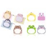8Packs Multicolor Pads Cute Animal Shaped Sticky Notes Cute Patterns,Kawaii