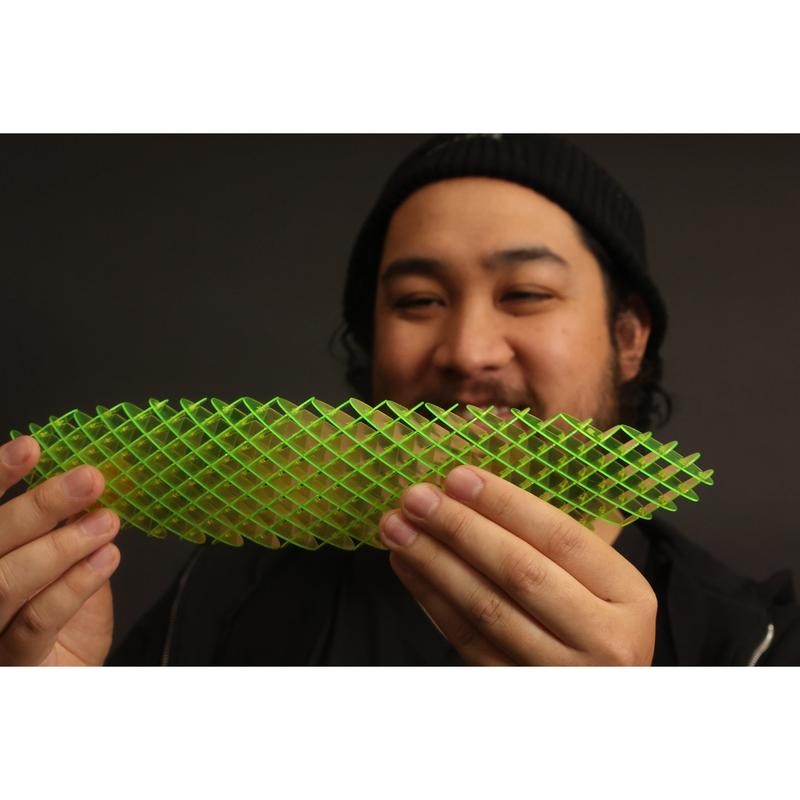 Humango Morf Fidget Worm Green Big 20x20 Advanced Fidget Toy