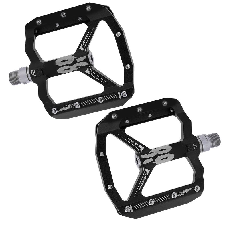 Enlee 2pcs Mountain Bike Pedals NonSlip DU Bearing Lightweight Bicycle