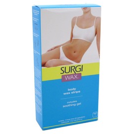 Surgi-wax Honey Wax Strips For Bikini, Body & Legs, 14 Double Sided Strips (Pack of 3)