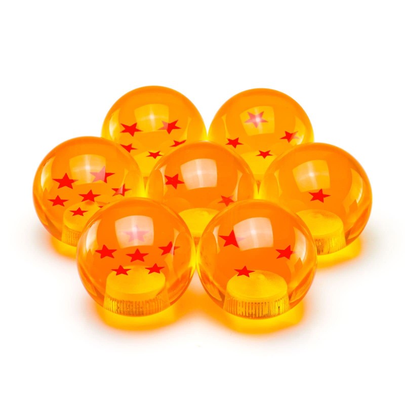 EZAUTO WRAP Orange 1 Star Universal Dragon Shifter Knob Ball