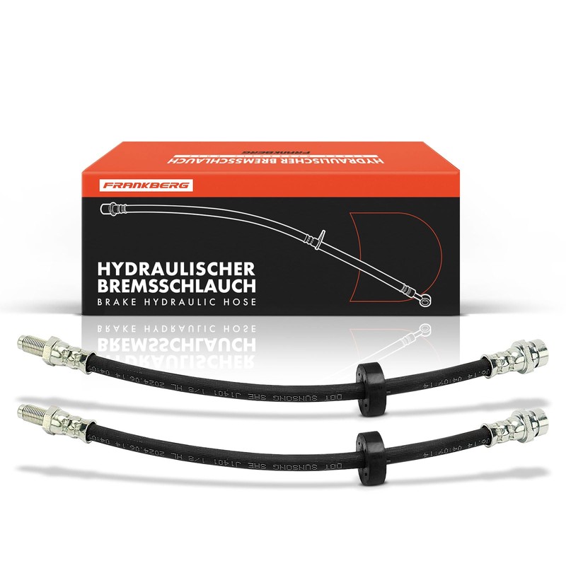 Frankberg 2 x Rear Brake Hose Compatible with Mondeo III