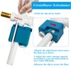MendorioToilet Cistern Fill Valve, Universal 1/2" Brass Side Entry Inlet
