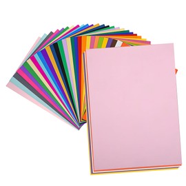 OSALADI 60 Sheets Colorful Cardstock Paper Multi Colored Craft Sheets for DIY Projects Card Making Safe Easy to Use Vibrant Design for Arts and Crafts