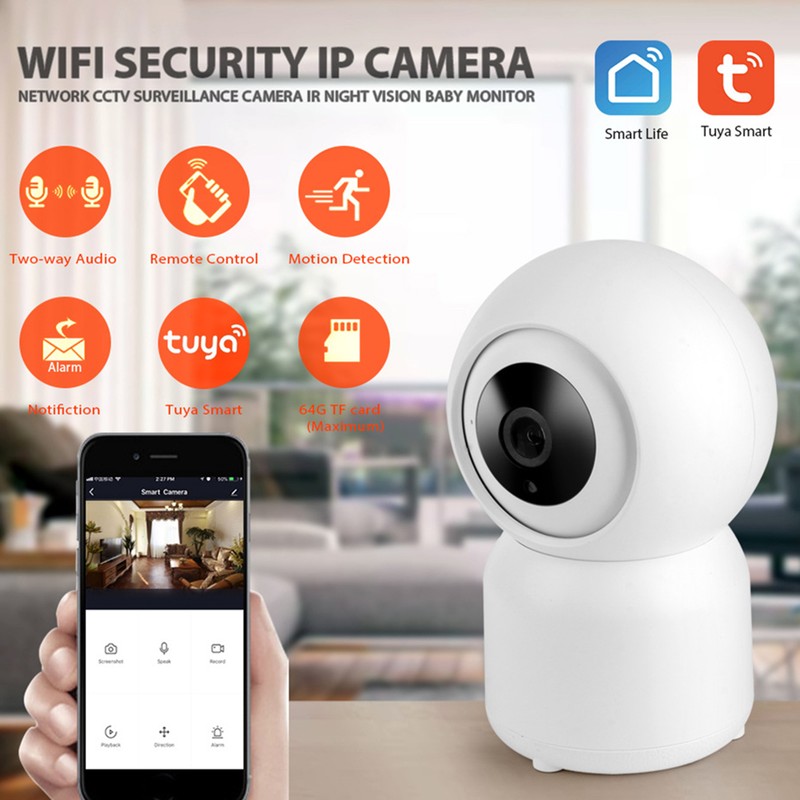 1080P Intelligent Wireless Camera WiFi CCTV Home Security Monitor Work