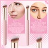 5Pcs Angled Foundation Brush Concealer Brush Multifunction Makeup Brushes Set