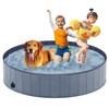 Taeku Foldable Dog Pool – Durable Collapsible Pet Bathing Tub