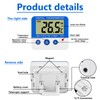 Digital Freezer/Fridge Thermometer with Magnetic Mount and Stander Digital Thermometer