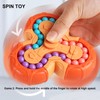 Magic Bean Rotating Cube Toy - Finger Cube jigsaw Puzzle