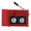 Aluminum Alloy Case Box with Dual Fan Heat Dissipation Accessory
