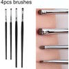 4 Uds. Pinceles para Sombra de Ojos, Cepillo Cómodo, Detalle
