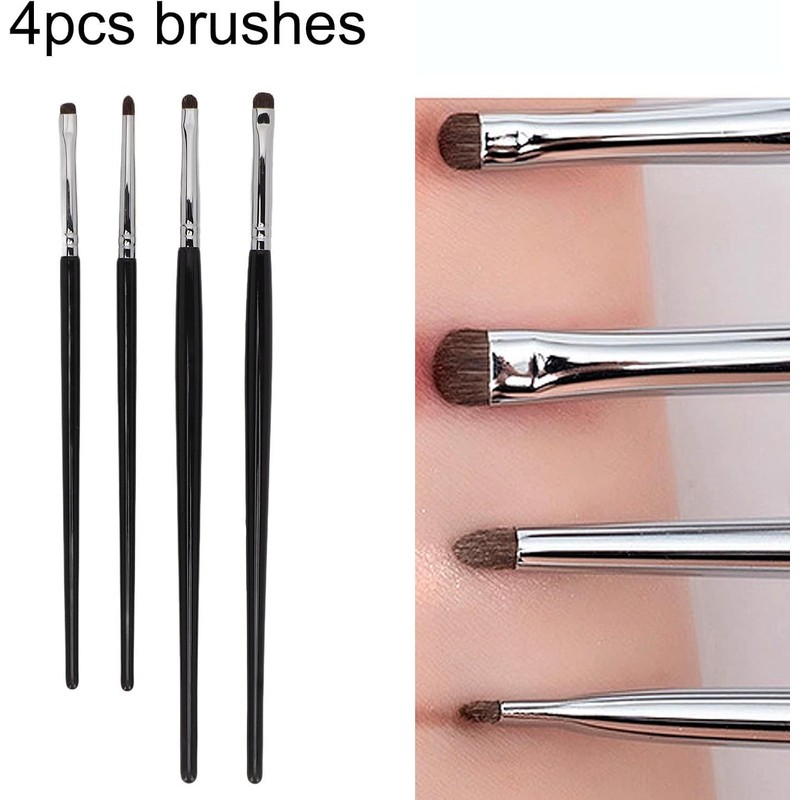 4 Uds. Pinceles para Sombra de Ojos, Cepillo Cómodo, Detalle