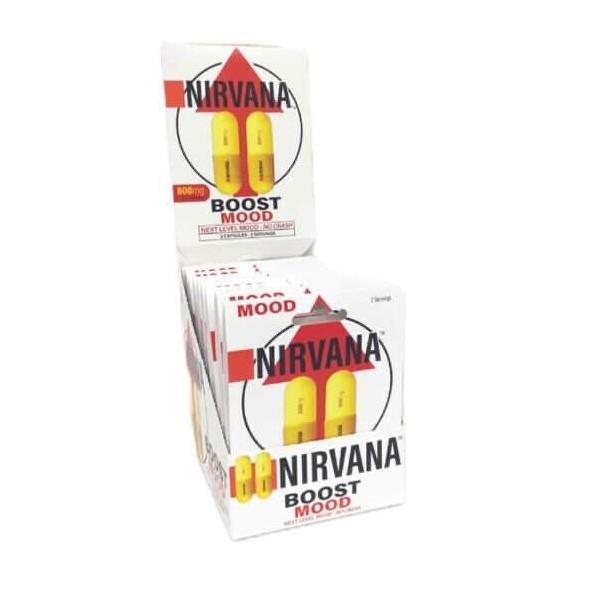 Unbranded 6 Pack Nirvana Nootropic 12 Caps Boost Mood
