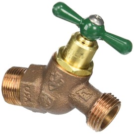 ARROWHEAD BRASS & PLUMBING 361LF 3/4" Male Iron Pipe x 3/4" Hose Connection