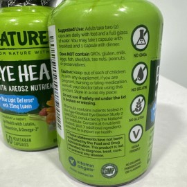 Naturelo 2 pack Naturelo Eye Health with AREDS 2 Formula 60c (120 Total), ext 5/2026