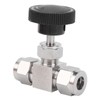 304 Stainless Steel Valve 2‑Way High Pressure Needle Flow Control
