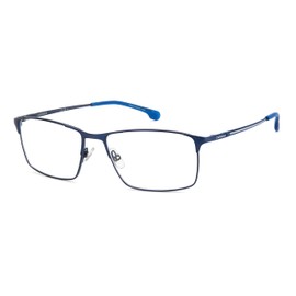 CARRERA Men's Rectangular Metal Eyeglass Frame (Model 8896) (Includes Glasses Case)