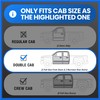 Tyger Auto Rear Under Seat Storage Box Compatible with 2014-2018
