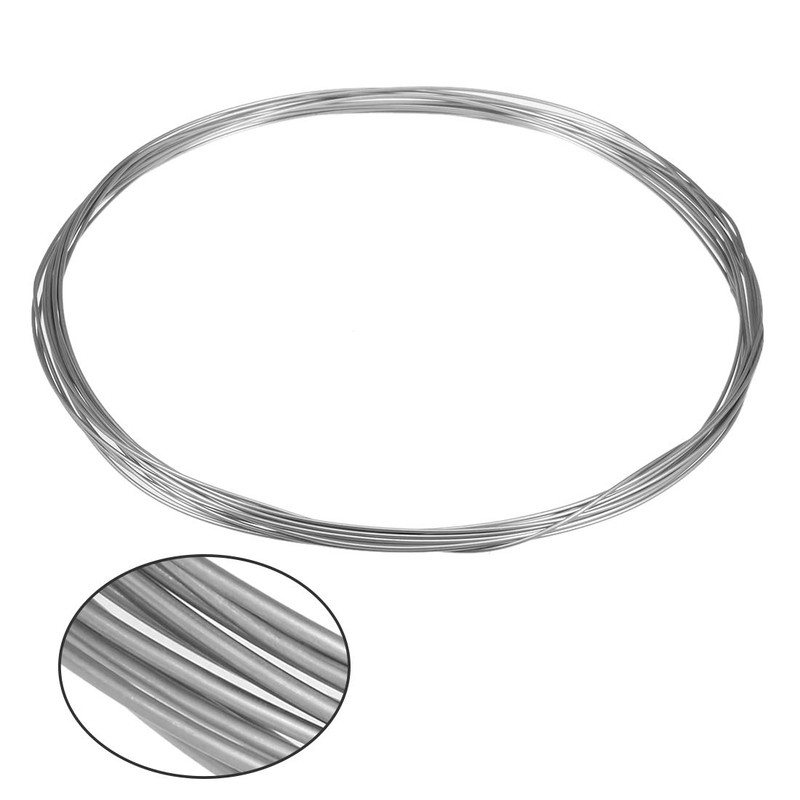 sourcing map 1.2mm AWG17 Heating Resistor Wire Wrapping Nichrome Resistance