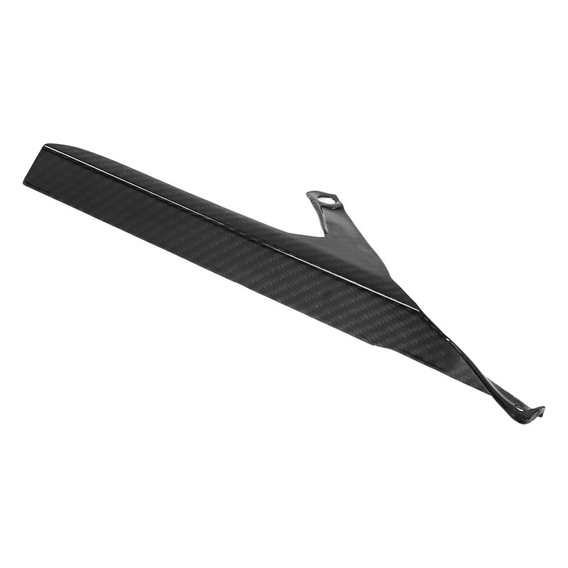 3K Carbon Fiber Motorcycle Chain Guard Cover Shield Protector Replacement