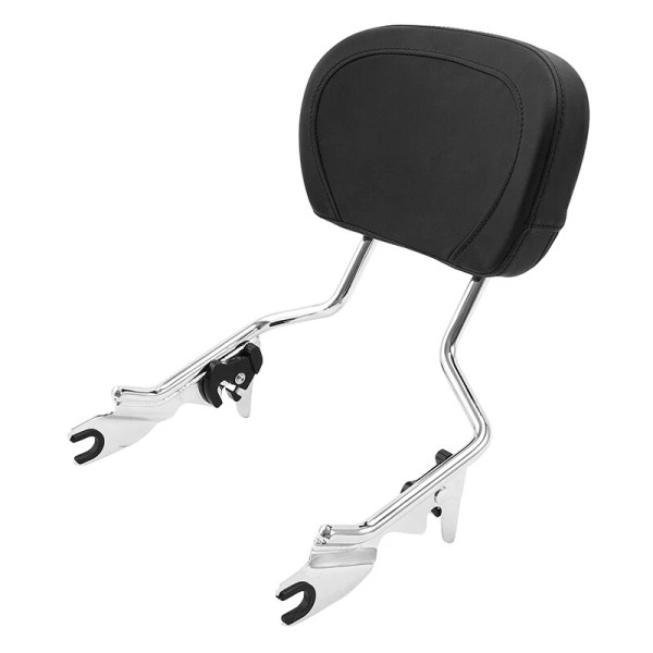TCMT Passenger Upright Sissy Bar Backrest Pad Fit For Harley