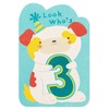 American Greetings 3rd Birthday Card (Smart and Special)