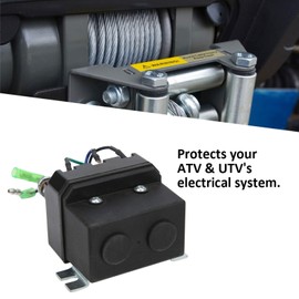 Relay Magnetic Switch Winch Relay Contactor, Winch Protection Magnetic Relay for 1500-5000lb Winches ATV UTV