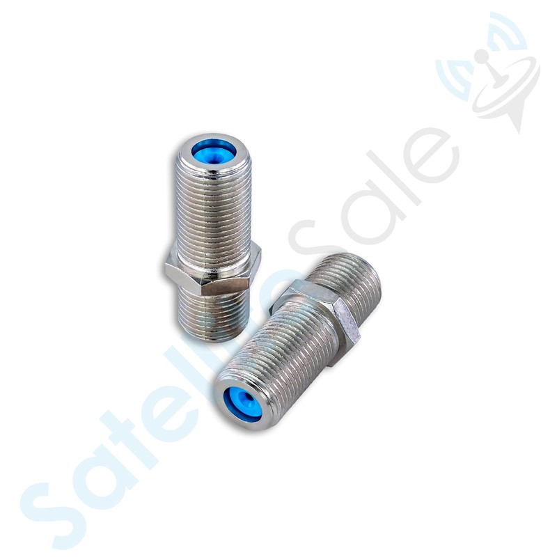 SatelliteSale High-Frequency F81 Coaxial Barrel Connectors Female to Female F-Type