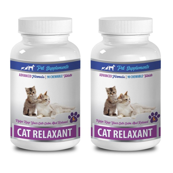 PET SUPPLEMENTS Anxiety Relief for Cats - CAT Relaxant -