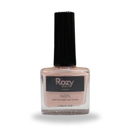 Rozy Beauty Halal-Certified, Wudu Friendly, Water Permeable, Breathable, and Fast Drying Nail Polish (Dainty, 12 ml)