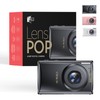 Lenspop 64 MP Digital Compact Camera with Flash, Digital Camera
