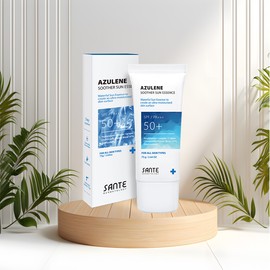 Sante Sun Cream Azulene Soother Sun Essence 75ml / 상떼 선크림 아줄렌 수더 선에센스 75ml