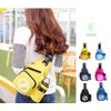 Blue Refrain One-Shoulder Bag, Crossbody Shoulder Bag, Multi-functional, Casual Bag,