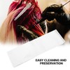 100pcs / pack Papel de tinte de cabello reciclable para