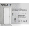 ALPHA DOG ADA SIGNS - Handicap Exit Sign with Braille