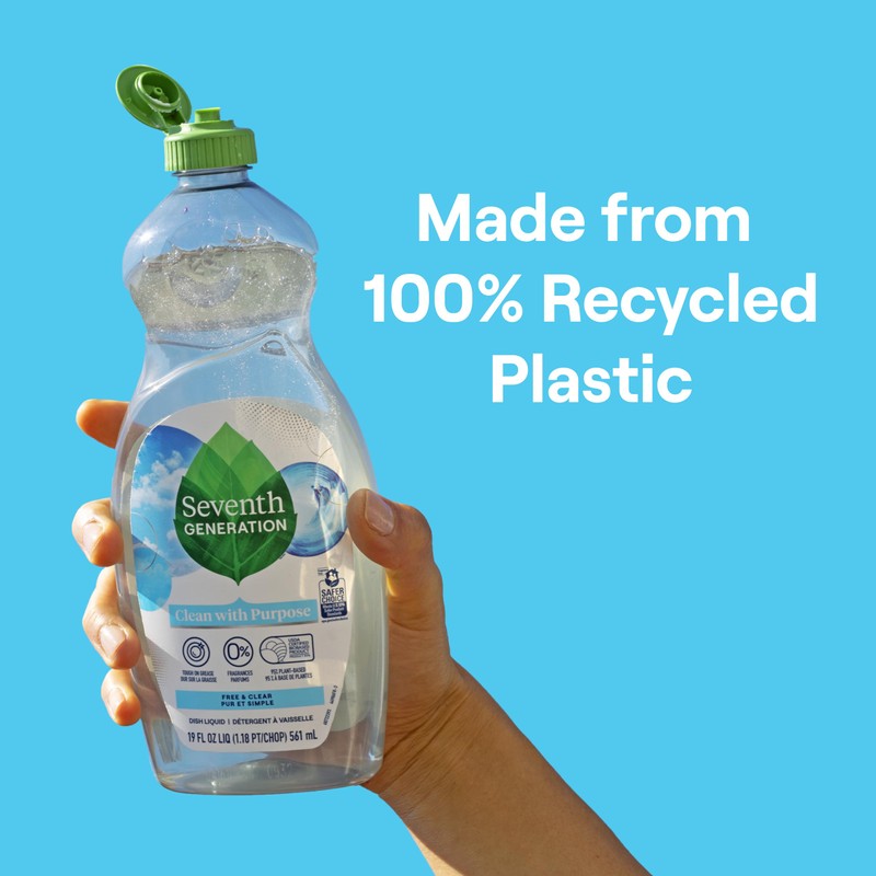 Seventh Generation Dish Liquid Soap Free & Clear liquid soap