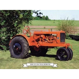 Allis Chalmers 1933 Allis Chalmers Model WC Tractor NEW METAL SIGN: 12x16" Ships Free