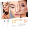 BIUDECO 250pcs Eyebrow Spoolie and Lash Brushes Soft Bristles Eyelash