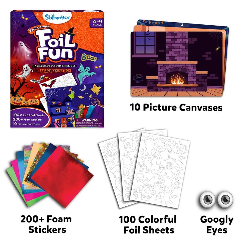 Skillmatics Foil Fun - Art & Craft Activity, Mess Free