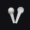 Honbay 20PCS 10ml 5g White Plastic Measuring Spoons Coffee Sugar