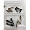 BestCity Fly Fishing Hares Ear NYMPHS + FREE FLY BOX