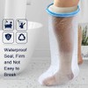 Namvo Waterproof Leg and Foot Cast Protector for Shower, Reusable