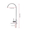 CHICIRIS Kitchen Sink Taps, 1/4'' Zinc Alloy Kitchen Tap Faucet,