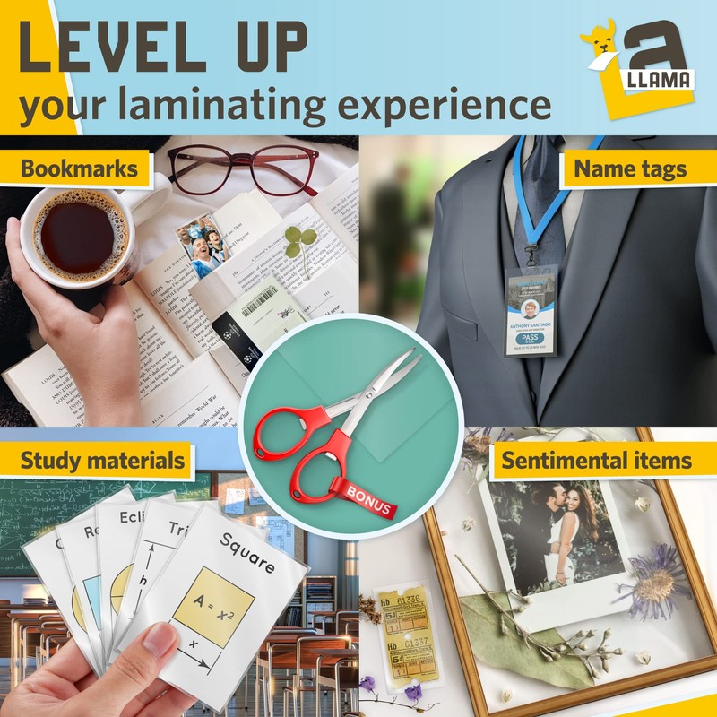 Matte Thermal Laminating Pouches, Matte Finish, 9 x 11.5 Inches