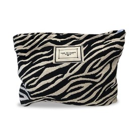 UEIOAVL Cosmetic Bag Zebra Toiletry Bag Women's Toiletry Bag Women's Makeup Bag Zebra Bag Wash Bag Cord Cosmetic Bag Makeup Organiser Multifunctional Travel Toiletry Bag for Women Girls